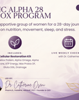 Alpha 28 Cellular Restoration Detox Program