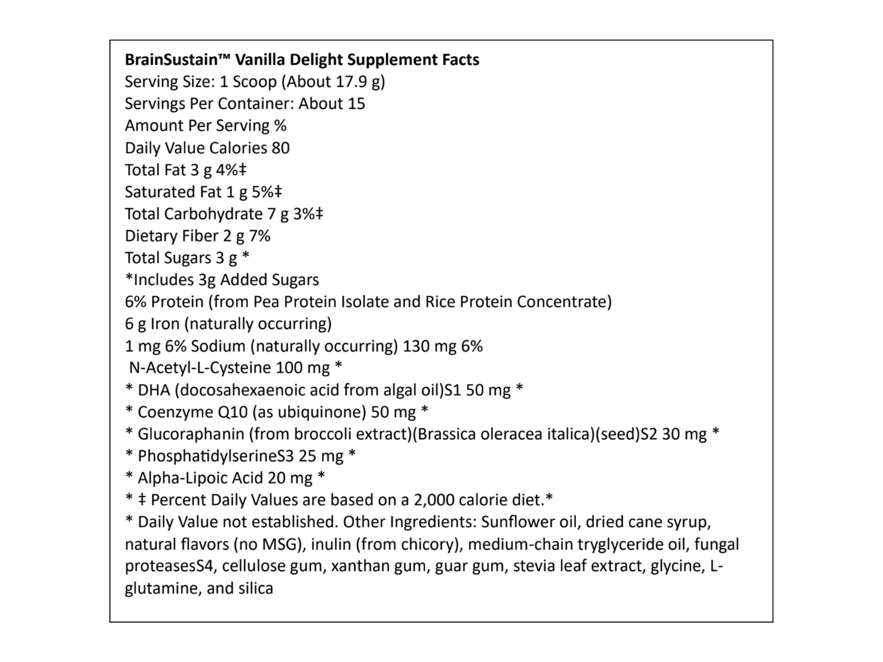 BrainSustain - Vanilla